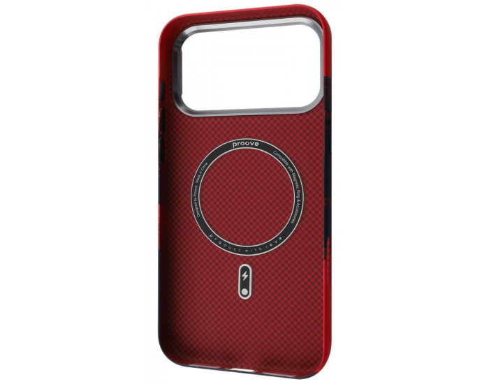 Чехол-силикон Proove Pixel Case with MagSafe Ring iPhone 17 Pro Max/18 Pro Max, Pink sunset