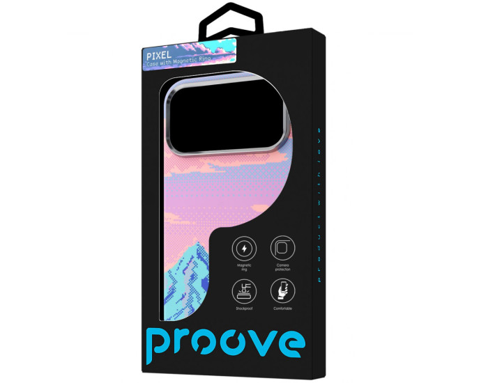 Чехол-силикон Proove Pixel Case with MagSafe Ring iPhone 17 Pro Max/18 Pro Max, Astronaut