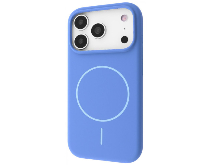 Чехол-силикон Proove Spectrum Case with MagSafe Ring iPhone 17 Pro Max/18 Pro Max, Light blue
