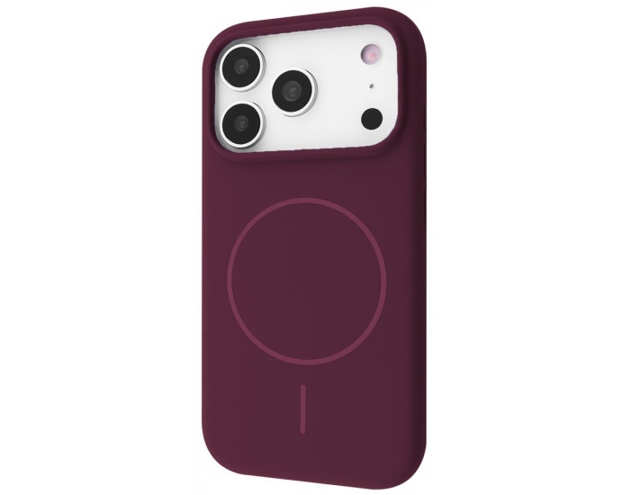 Чехол-силикон Proove Spectrum Case with MagSafe Ring iPhone 17 Pro Max/18 Pro Max, Cherry red