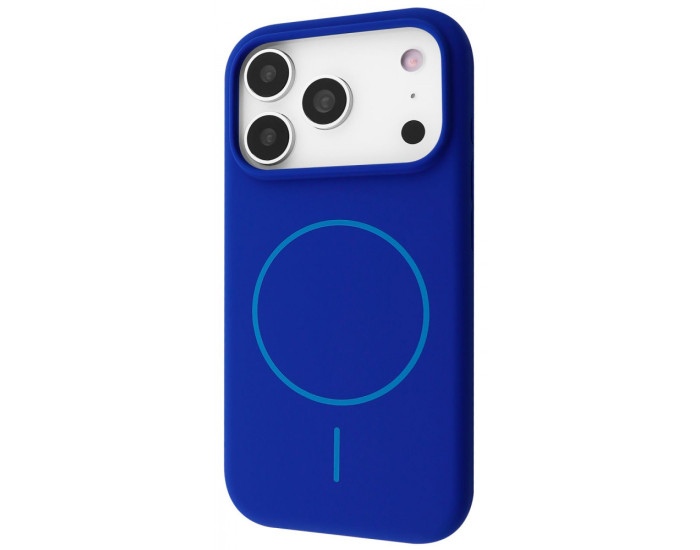 Чехол-силикон Proove Spectrum Case with MagSafe Ring iPhone 17 Pro Max/18 Pro Max, Acid blue