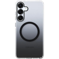 Чехол-силикон TPU+PC Phantom with MagSafe Samsung S25, черный