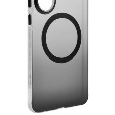 Чехол-силикон TPU+PC Phantom with MagSafe Samsung S25, черный