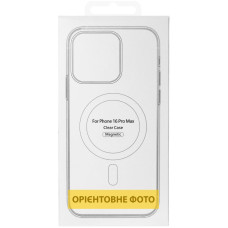 Чехол-силикон TPU+PC Clear Garden with MagSafe iPhone Air, Blue blossom