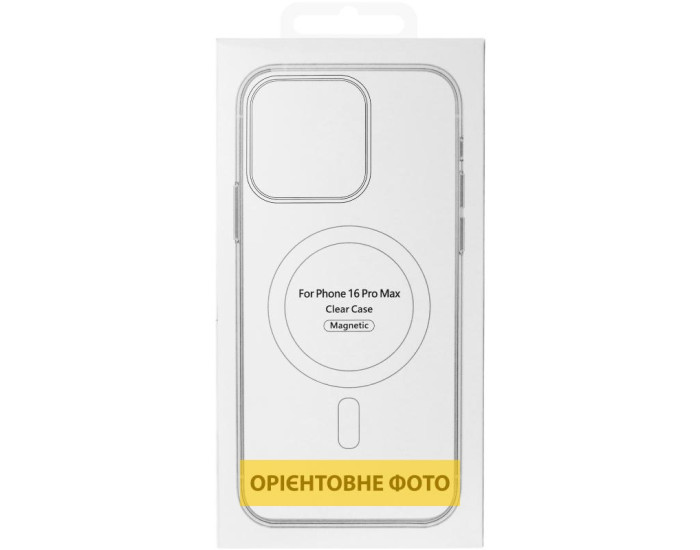 Чехол-силикон TPU+PC Clear Garden with MagSafe iPhone Air, Blue blossom