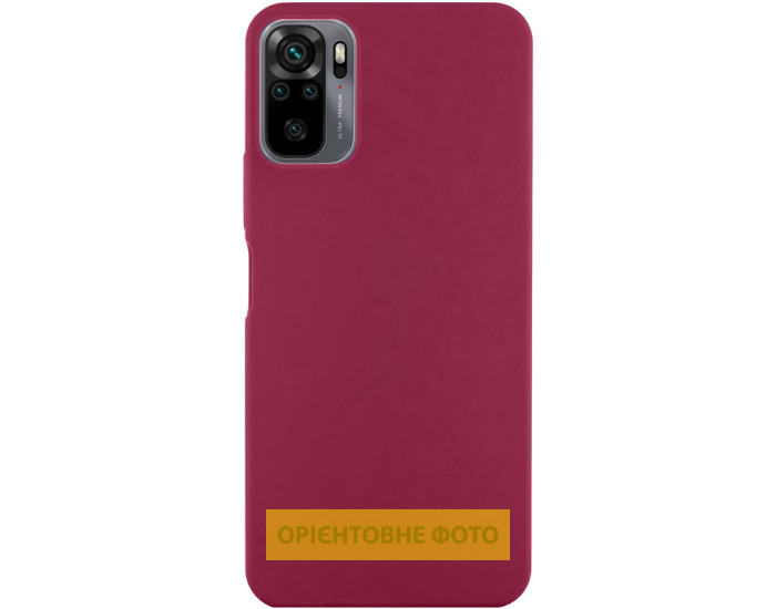 Чехол-силикон Ummi Lakshmi Xiaomi Redmi Note 10 Pro /10 Pro Max, бордовый