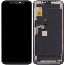 Дисплей с сенсорным экраном (модуль) iPhone 11 Pro Max, черный, OLED Hard DD (можна паять микросхему)