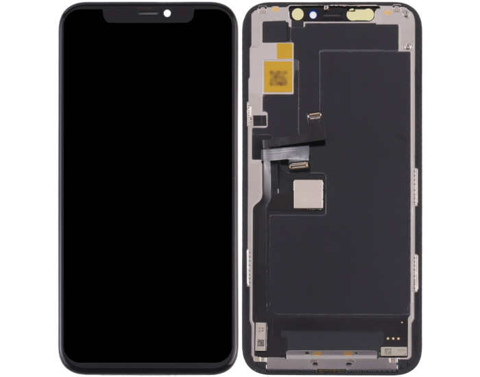 Дисплей с сенсорным экраном (модуль) iPhone 11 Pro Max, черный, OLED Hard DD (можна паять микросхему)