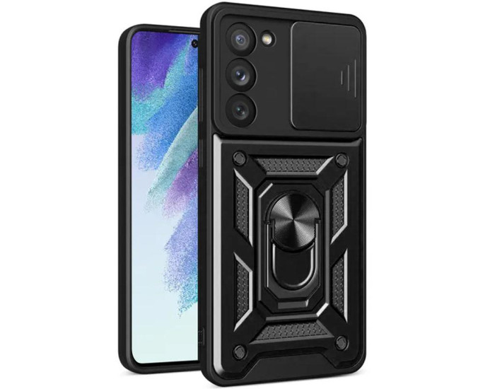 Чохол-Ударостійкий Camshield Serge Ring Xiaomi Redmi 15 4G (Global) /5G, чорний