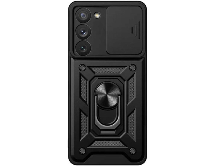 Чохол-Ударостійкий Camshield Serge Ring Xiaomi Redmi 15 4G (Global) /5G, чорний