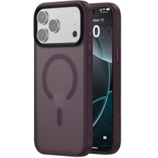 Чехол-силикон Ummi Colorful with MagSafe iPhone 17 Pro/18 Pro, вишнёвый