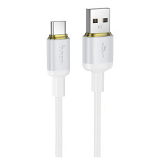 Кабель USB Hoco X128 Benefit USB to Type-C (36W/1m) белый