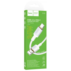 Кабель USB Hoco X128 Benefit USB to Type-C (36W/1m) белый