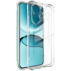 Чехол-силикон Getman Ease logo усиленные углы Full Camera Xiaomi Poco F7, прозрачный