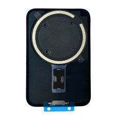 Задня кришка iPhone 17 Pro Max срібляста, Silver, з рамкою, в у комплекті магнітне кільце, оригінал