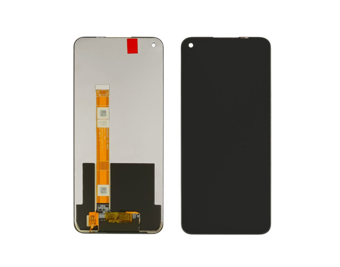 Дисплей з сенсорним екраном (модуль) Oppo A54 4G, чорний, оригінал, сервісна упаковка GXQC