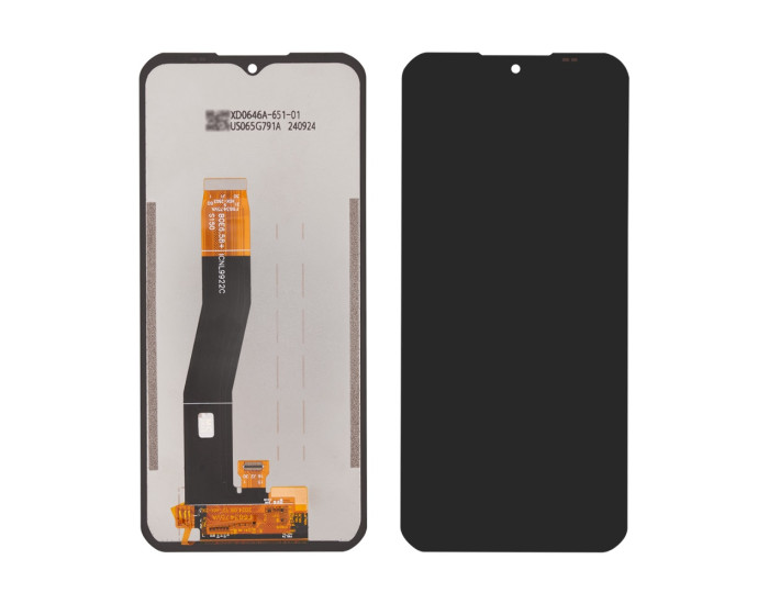 Дисплей с сенсорным экраном (модуль) Oukitel WP35 Pro/ WP55 Pro/ WP62, черный