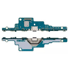 Шлейф Samsung T730 Galaxy Tab S7 FE /T733/ T735 N/C/ T736B/ T738U, конектора зарядки, мікрофона з компонентами