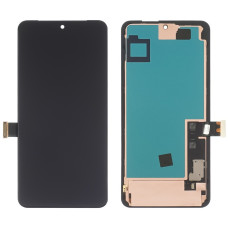 Дисплей з сенсорним екраном (модуль) Google Pixel 8 Pro, чорний з рамкою, OLED