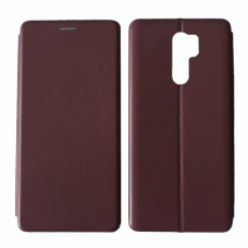 Чехол-книга Level Xiaomi Redmi 9, Marsala