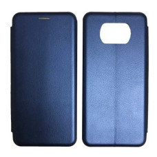 Чохол-книга Level Xiaomi Poco X3/ X3 Pro/ X3 NFC, Blue