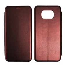 Чехол-книга Level Xiaomi Poco X3/ X3 Pro/ X3 NFC, Marsala