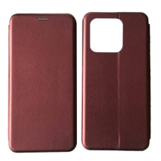 Чехол-книга Level Xiaomi Redmi 10C, Marsala