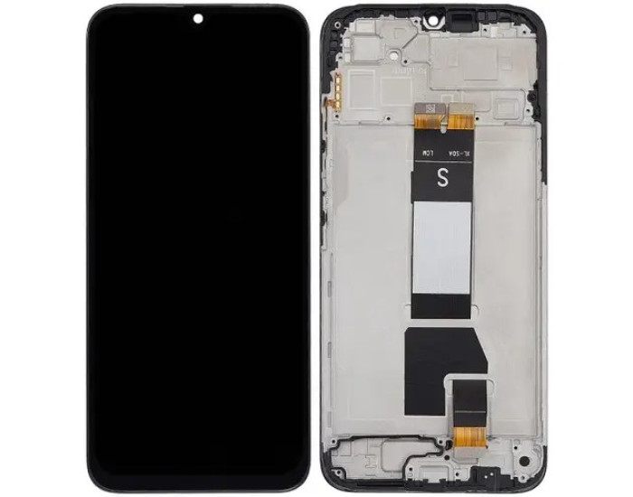 Дисплей з сенсорним екраном (модуль) Xiaomi Redmi A7 Pro, чорний з рамкою