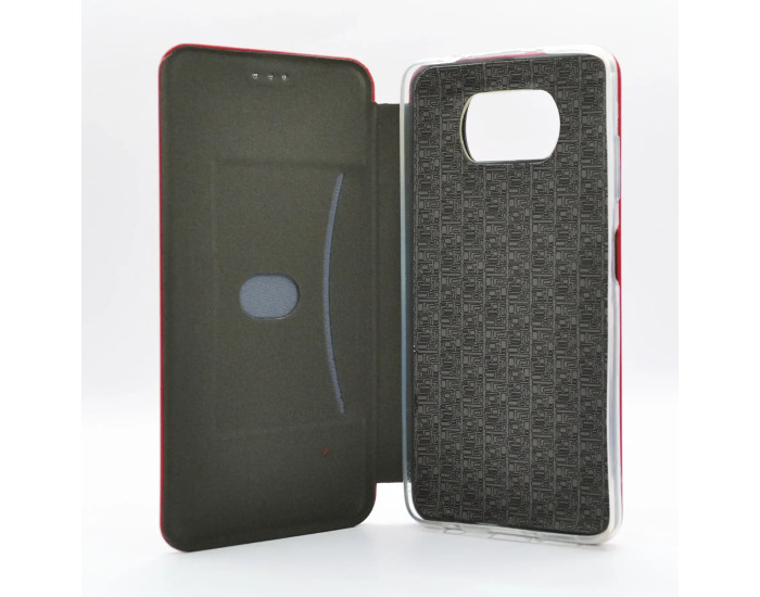 Чохол книга Orig Xiaomi Poco X3/ X3 Pro/ X3 NFC, Red