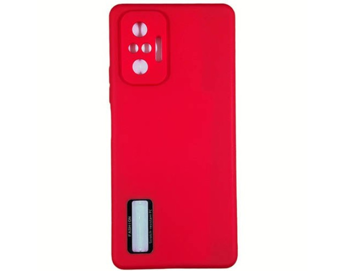 Чехол-накладка Fashion Separate Camera Xiaomi Redmi Note 10 Pro /Note 10 Pro Max, красная