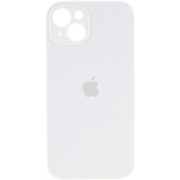 Чехол-силикон оригинал Full Camera Soft Matte iPhone 14 (Белый / White)