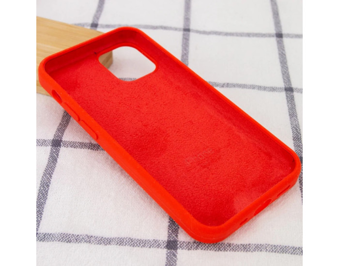 Чехол-силикон оригинал Full Soft Matte iPhone 16 Pro (Красный / Red)