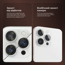 Защитное стекло на камеру Proove Achilles iPhone 18 Pro/18 Pro Max, вишнёвый