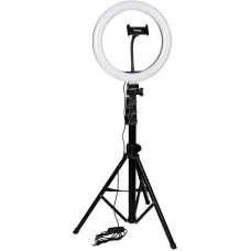 Селфи-кольцо Gelius  Blogger Set Life Hack Improved GP-BS002(LED Кольцо+микрофон+держатель+трипод)