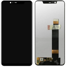Дисплей з сенсорним екраном (модуль) Nokia 5.1 Plus, чорний