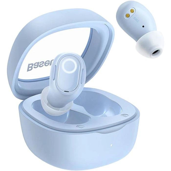 Бездротові навушники Bluetooth Baseus Bowie WM02 True Wireless Earphones Blue