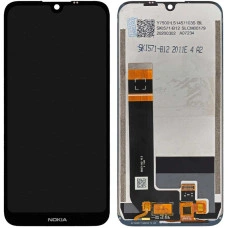 Дисплей з сенсорним екраном (модуль) Nokia 1.3 TA-1205/TA-1207/TA-1216, чорний