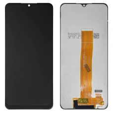 Дисплей з сенсорним екраном (модуль) Samsung A022F A02, A326B A32 5G. M127F M12, REV01, чорний, оригінал