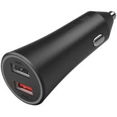 Автомобільне зарядний пристрій Xiaomi Car Charger (2 USB/37W) Black(CC06ZM/GDS4131CN/GD4147GL)