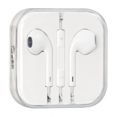Провідні навушники 3.5 iPhone Original Quality (box) (MD827ZM/B) (Білий / White)