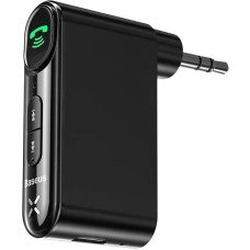 Автомобильное FM-Модулятор Baseus Qiyin AUX Car Bluetooth Receiver (WXQY-01) Black (Класс C)