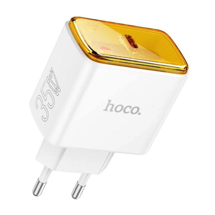 Мережеве зарядний пристрій Hoco CS41A Smart PD35W Білий