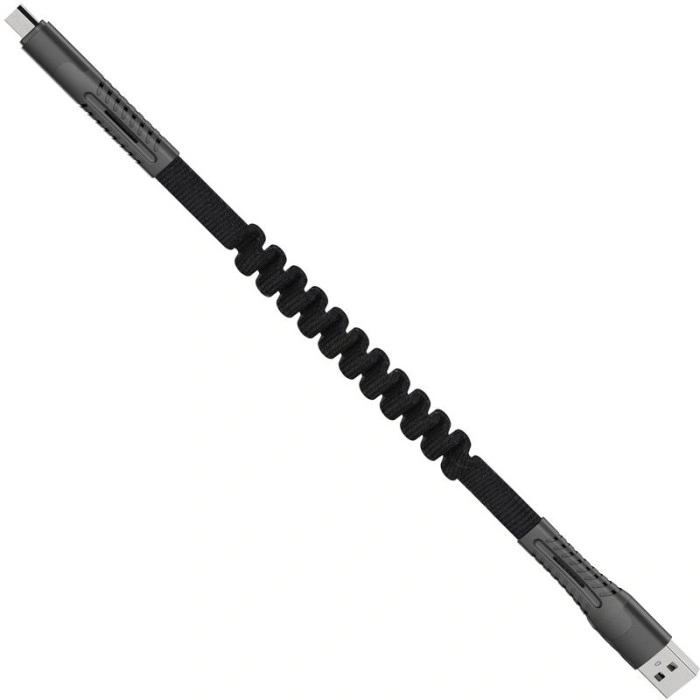 Кабель USB Gelius Pro Spring GP-UC101 Micro USB (2.4A) (Чорний \ Black)