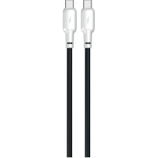 Кабель USB Gelius Full Silicon GP-UCN001CC Type-C to Type-C Black/White