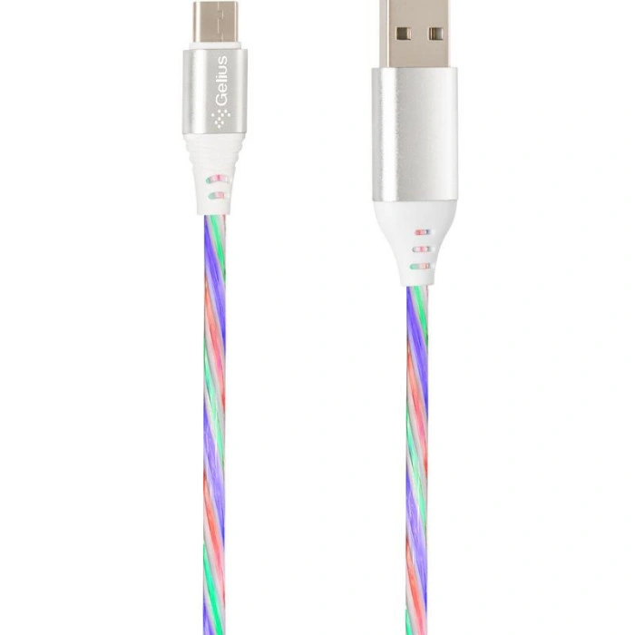 Кабель USB Gelius Pro LED RGB GP-UC06m Micro