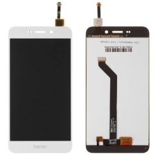 Дисплей з сенсорним екраном (модуль) Huawei 6C Pro, Honor V9 Play, (тип 1), JMM-AL00, JMM-AL10, Білий