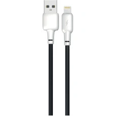 Кабель USB Gelius Full Silicon (GP-UCN001L) Lightning (Black/White)