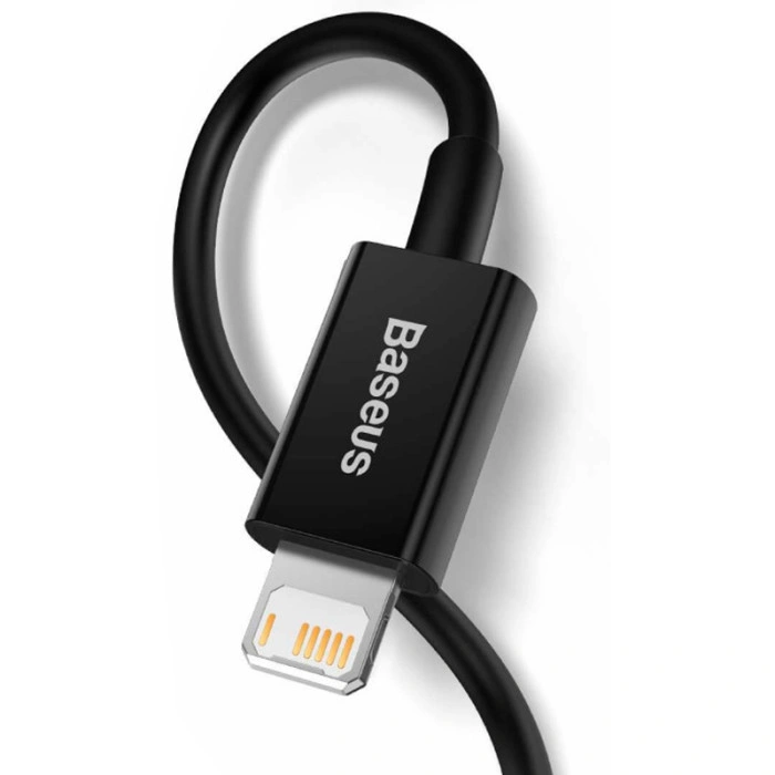 Кабель USB Baseus Superior Series Lightning (2.4A/1m) (CALYS-A01), Black