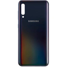 Задняя крышка для Samsung A505F, Galaxy A50 - 2019, черная (Класс B)