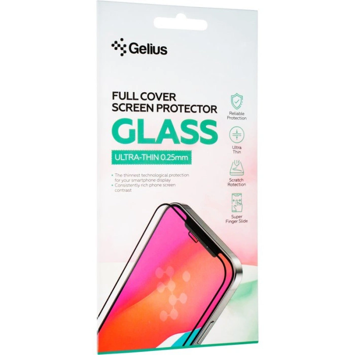Protective glass Gelius Full Cover Ultra-Thin 0.25mm Samsung M146 (M14) Black